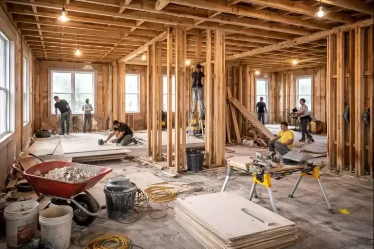 Financement de gros travaux de rénovation avec garantie déplacée avec CREDIFI Dunkerque